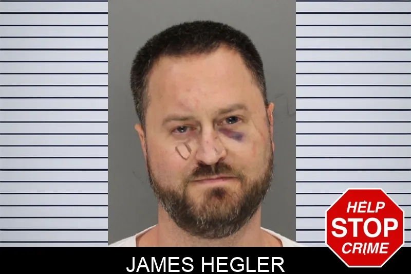 James Hegler mugshot