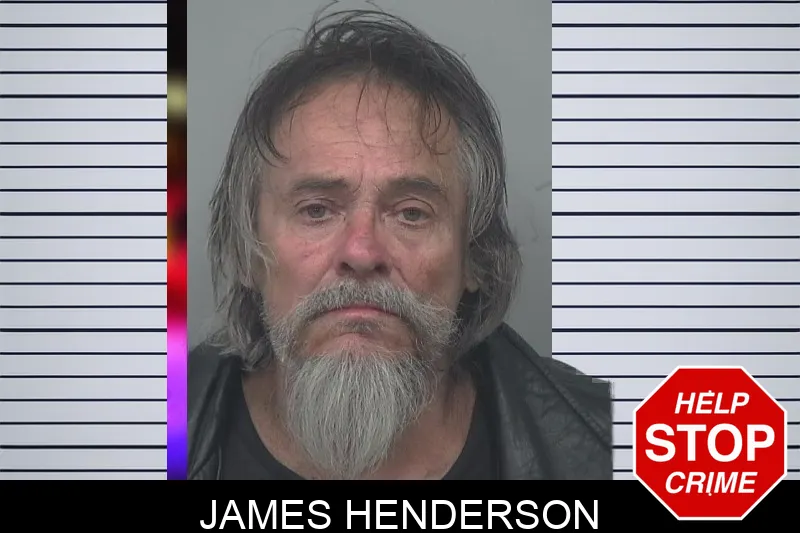 James Henderson mugshot