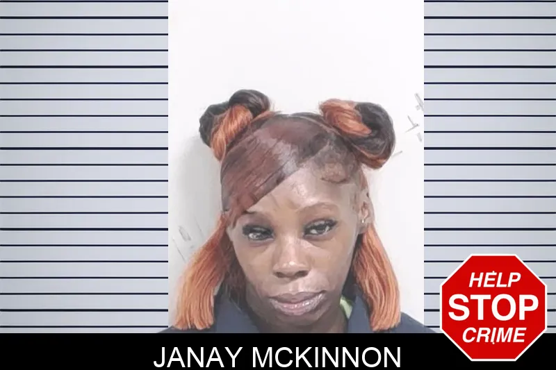 Janay McKinnon mugshot