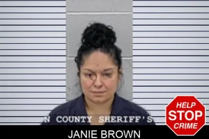 Janie Brown mugshot