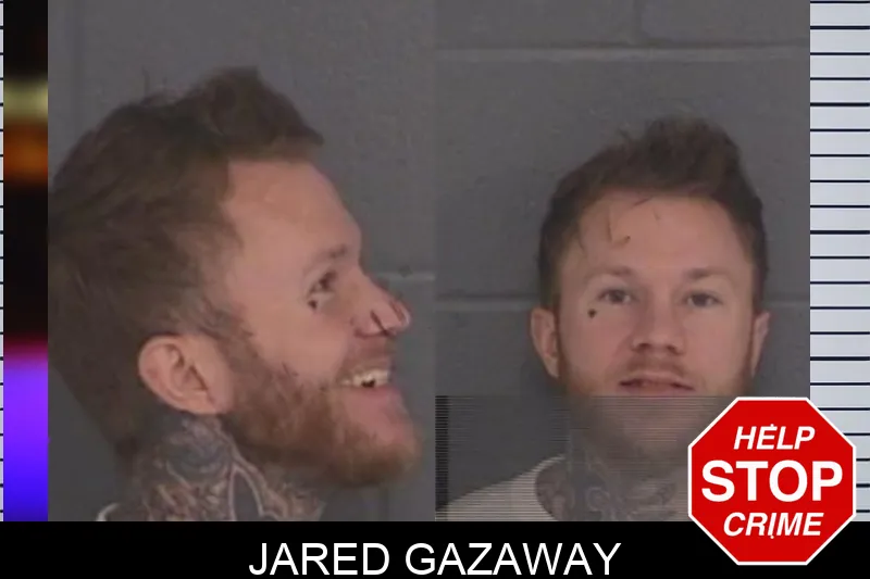 Jared Gazaway Mugshots