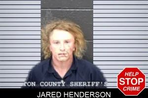 Jared Henderson mugshot