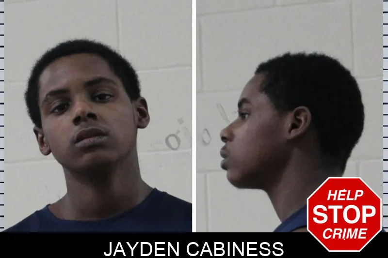 Jayden Cabiness mugshot