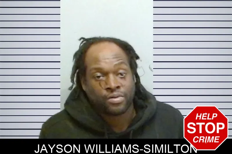 Jayson Williams-Similton mugshot
