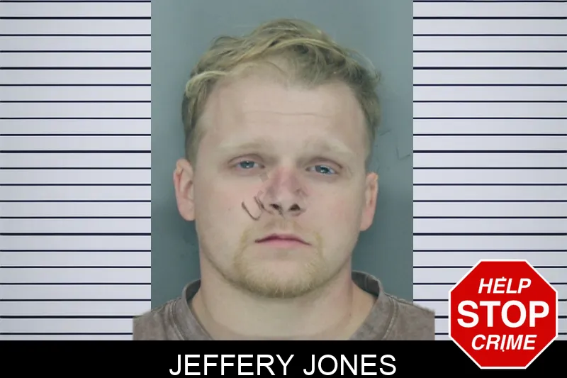 Jeffery Jones mugshot