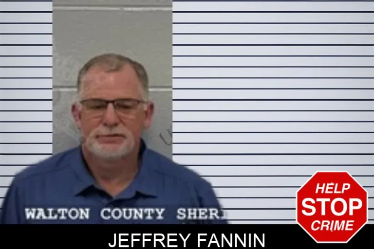 Jeffrey Fannin mugshot – Walton County , Georgia Jeffrey Fannin