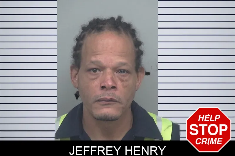 Jeffrey Henry mugshot