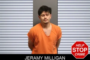 Jeramy Milligan mugshot