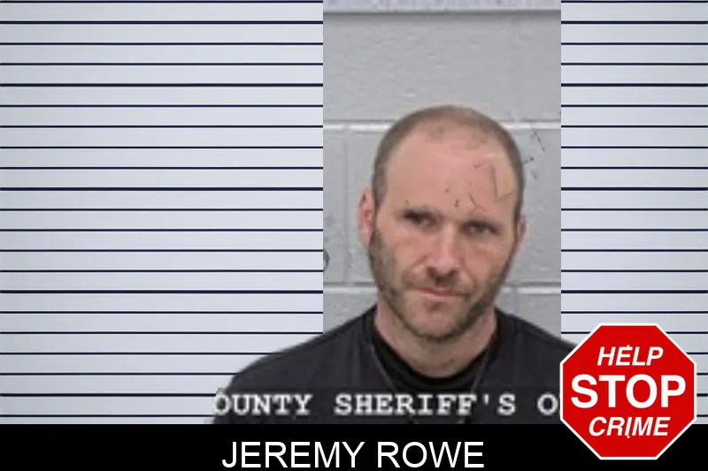 Jeremy Rowe mugshot