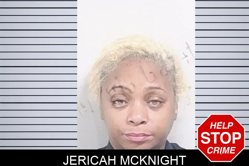 Jericah McKnight mugshot