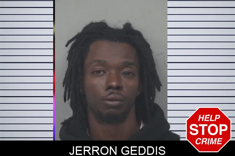 Jerron Geddis mugshot