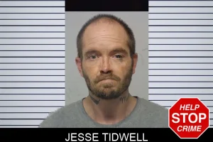 Jesse Tidwell mugshot