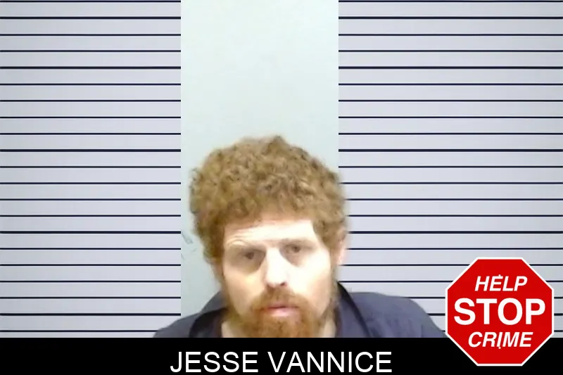 Jesse Vannice mugshot