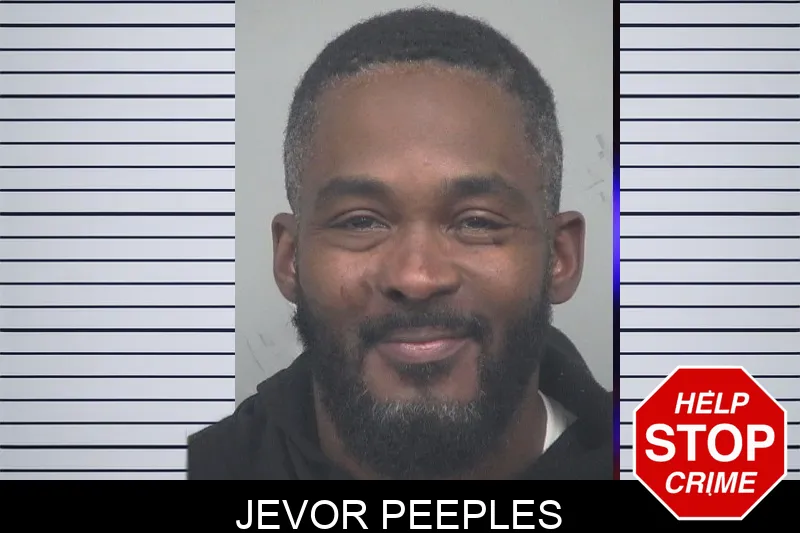 Jevor Peeples mugshot