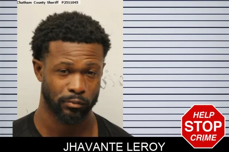 Jhavante Leroy mugshot – Chatham County , Georgia Jhavante Leroy