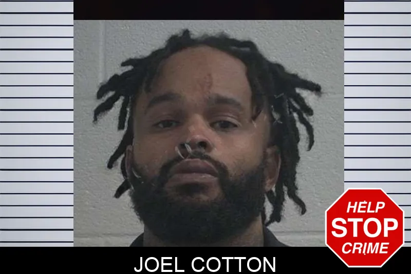 Joel Cotton mugshot