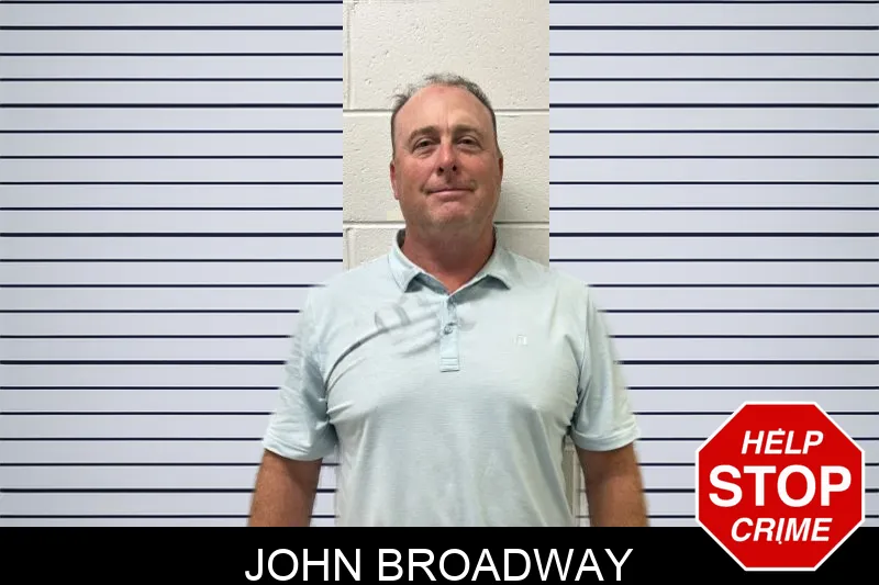 John Broadway mugshot