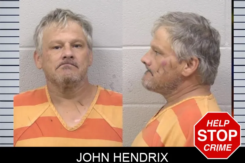 John Hendrix mugshot