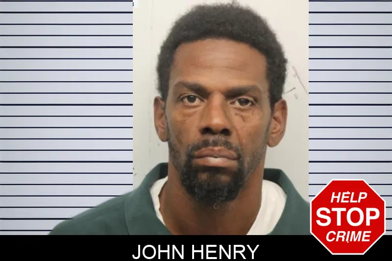 John Henry mugshot