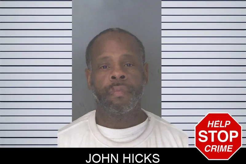 John Hicks mugshot