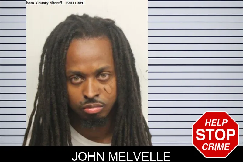 John Melvelle Mugshots