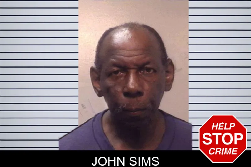 John Sims mugshot