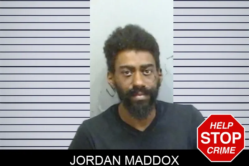 Jordan Maddox mugshot