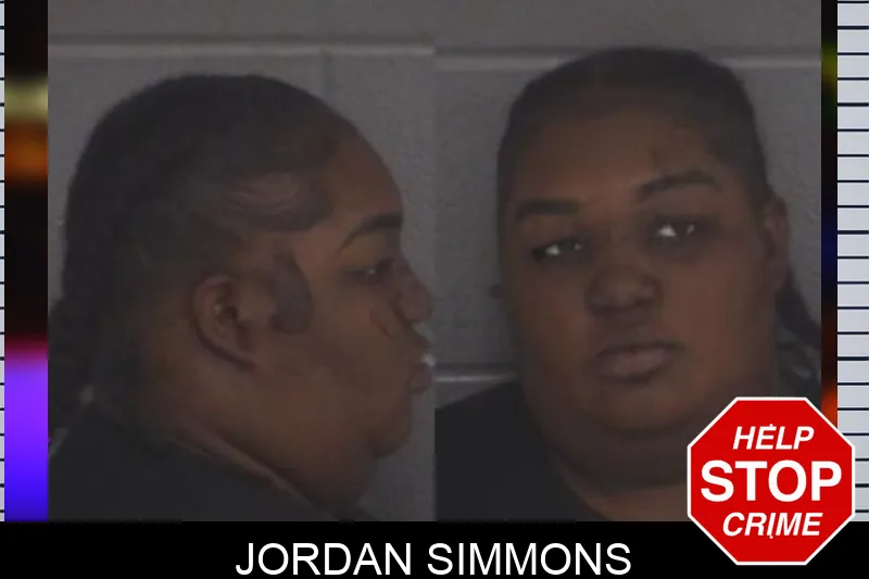 Jordan Simmons Mugshots