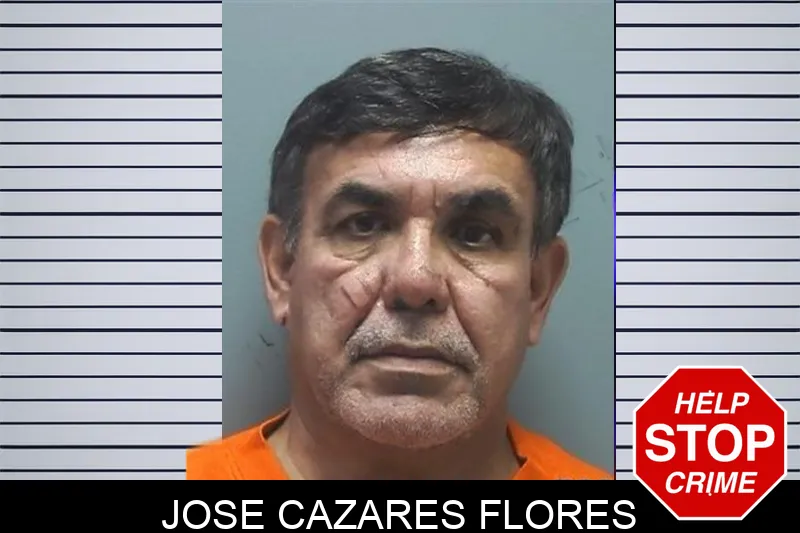 Jose Cazares Flores Mugshots