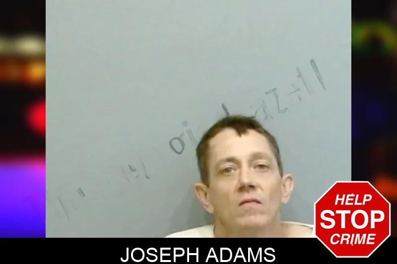 Joseph Adams mugshot