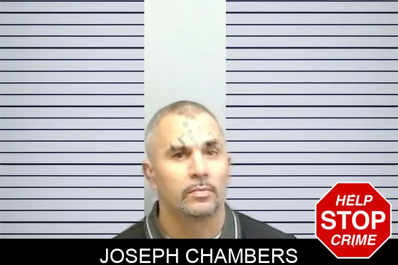 Joseph Chambers mugshot