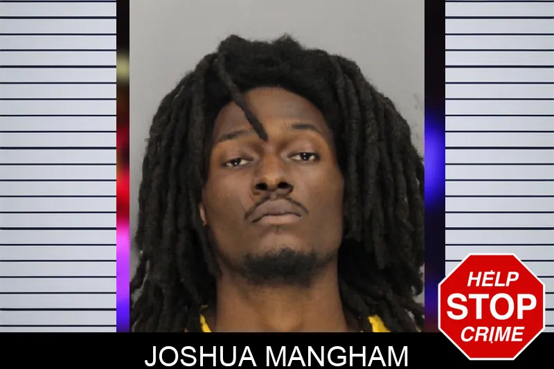 Joshua Mangham mugshot