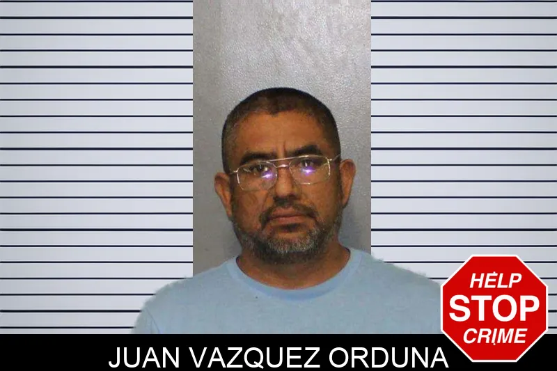Juan Vazquez Orduna Mugshots
