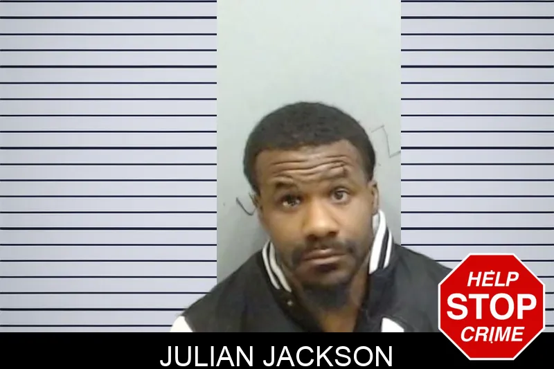 Julian Jackson mugshot