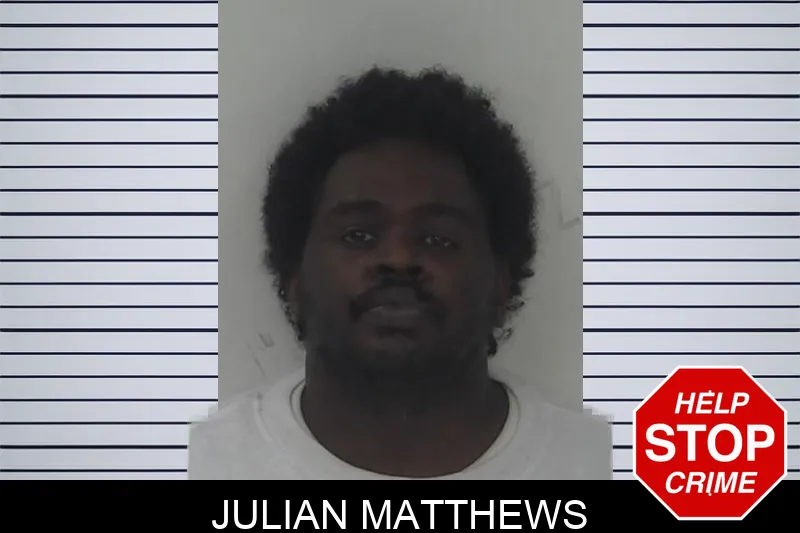 Julian Matthews Mugshots