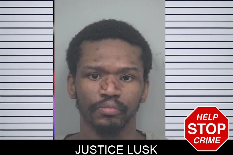 Justice Lusk mugshot