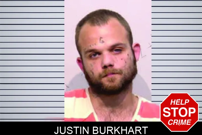 Justin Burkhart mugshot