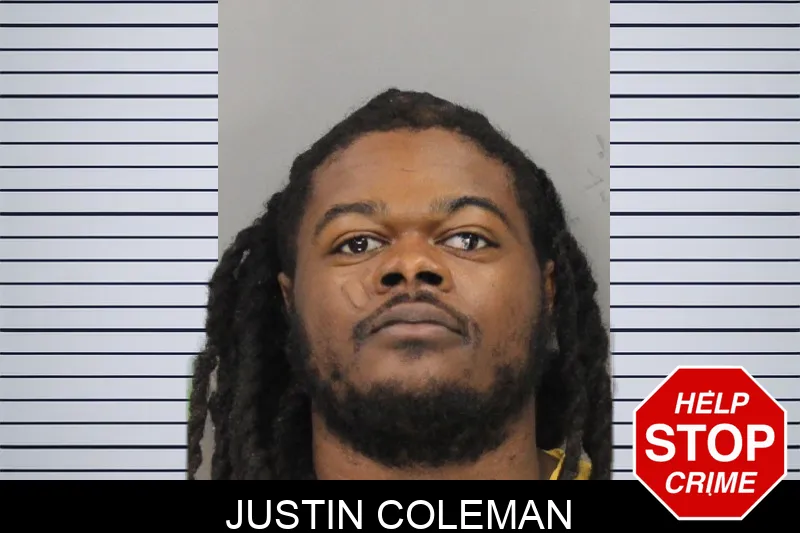 Justin Coleman Mugshots