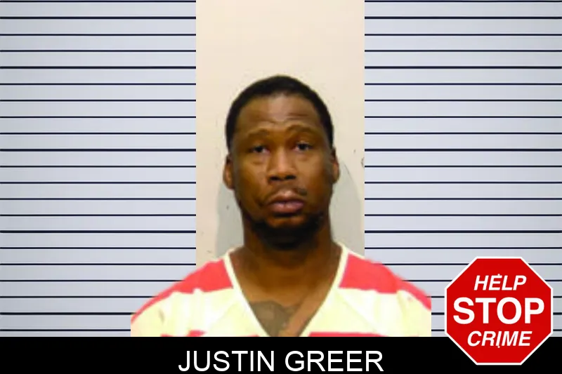 Justin Greer mugshot