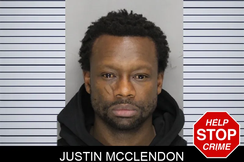 Justin McClendon mugshot