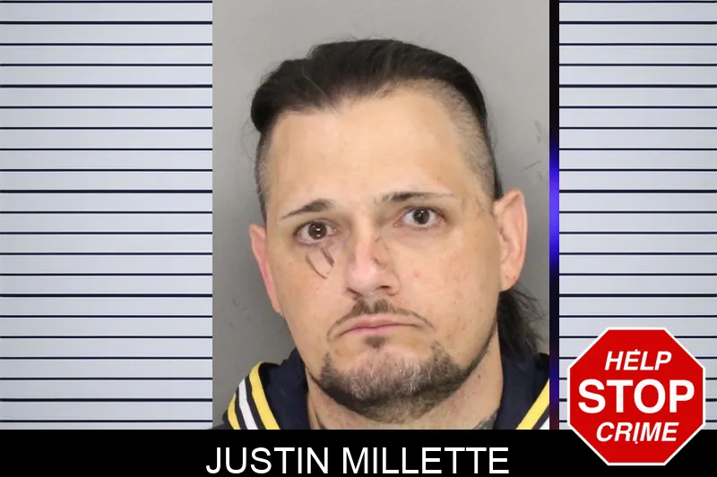 Justin Millette mugshot