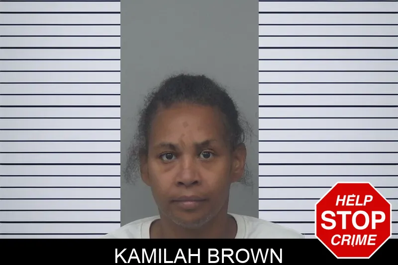 Kamilah Brown mugshot