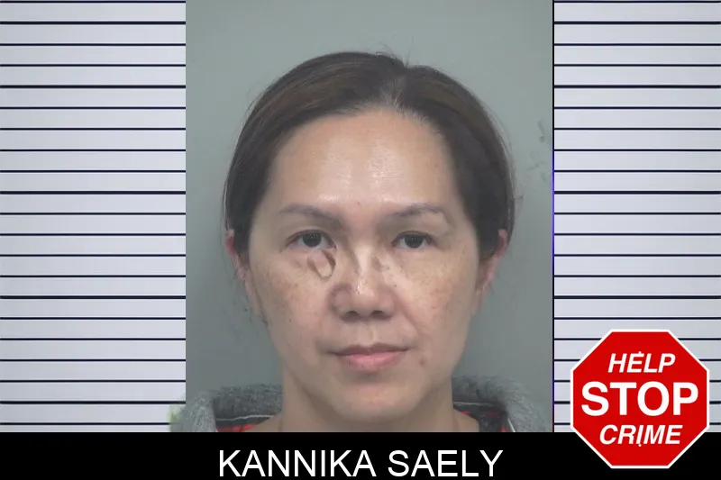 Kannika Saely mugshot