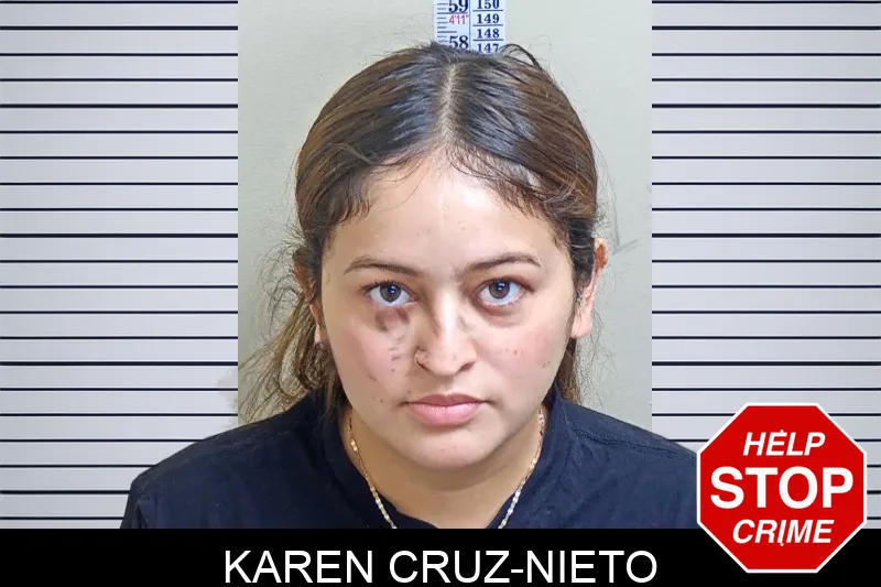 Karen Cruz-Nieto Mugshots