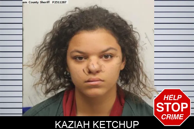 Kaziah Ketchup Mugshots