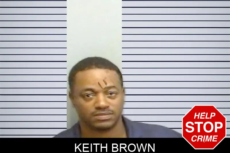Keith Brown mugshot