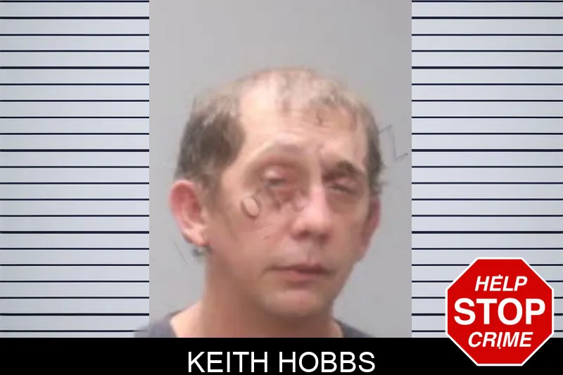 Keith Hobbs mugshot