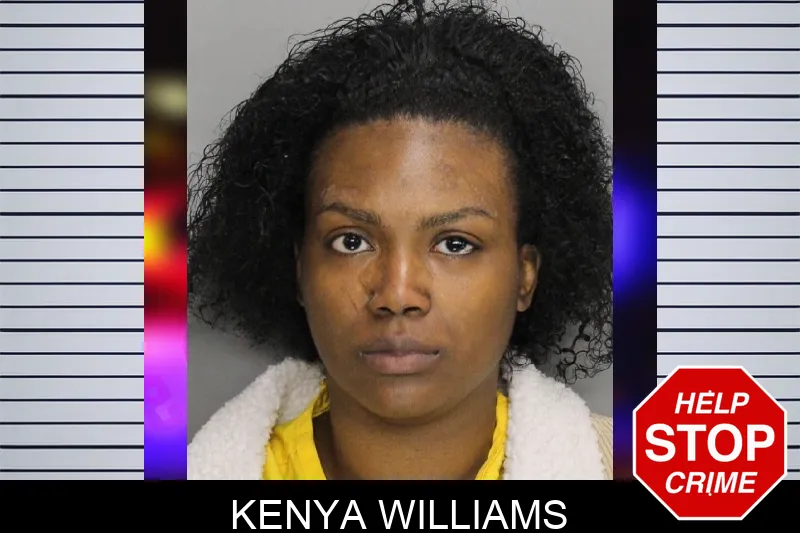 Kenya Williams mugshot