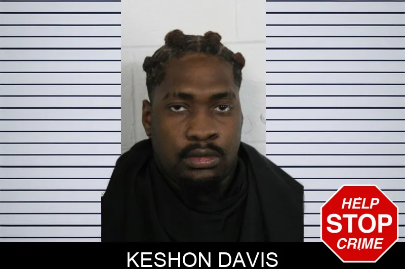 Keshon Davis mugshot
