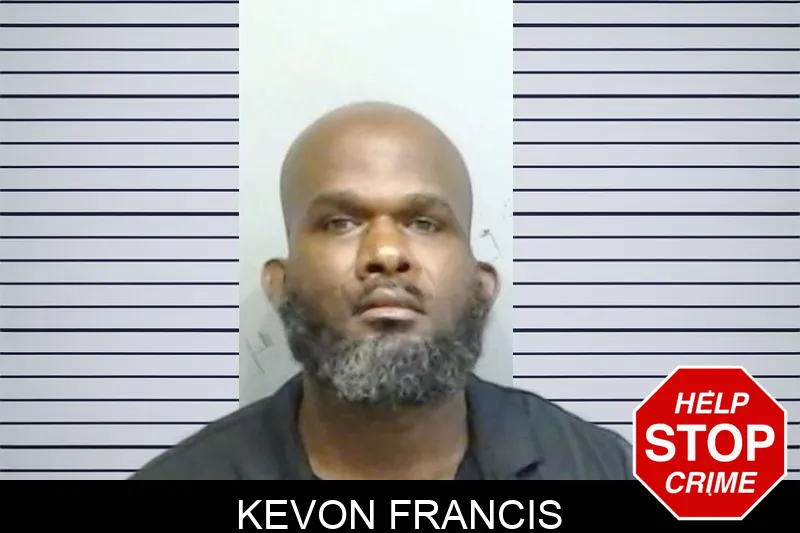 Kevon Francis mugshot